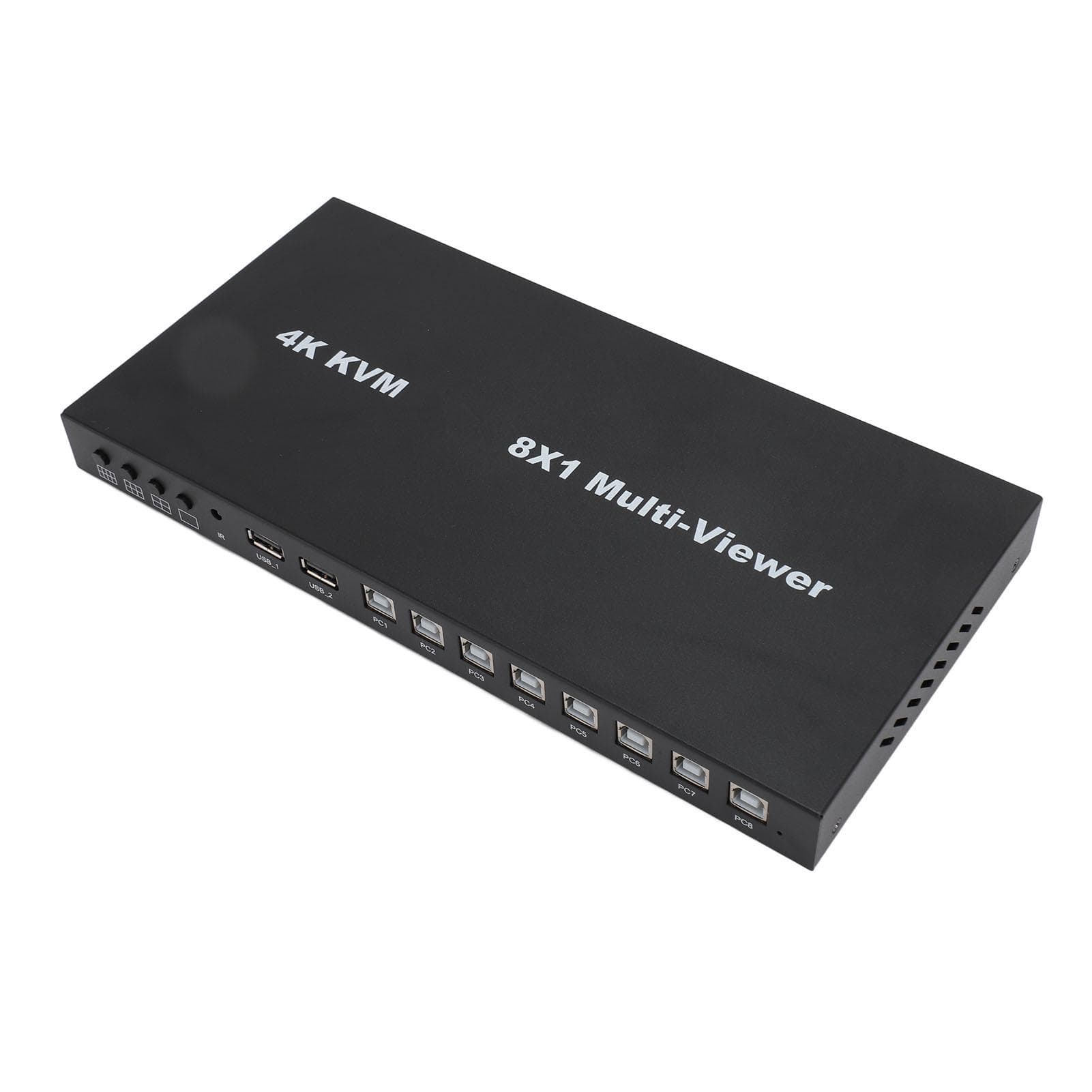 HD Multimedia Interface Splitter Professional 4K 30Hz 8 in 1 Out HD Multimedia Interface KVM Switch EU Plug