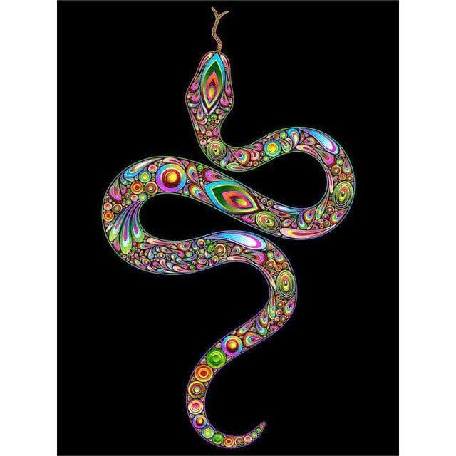 5D Diamond Painting snake Pictures Of Rhinestones Diamond Embroidery Animals Painting Home Decor 30X40CM