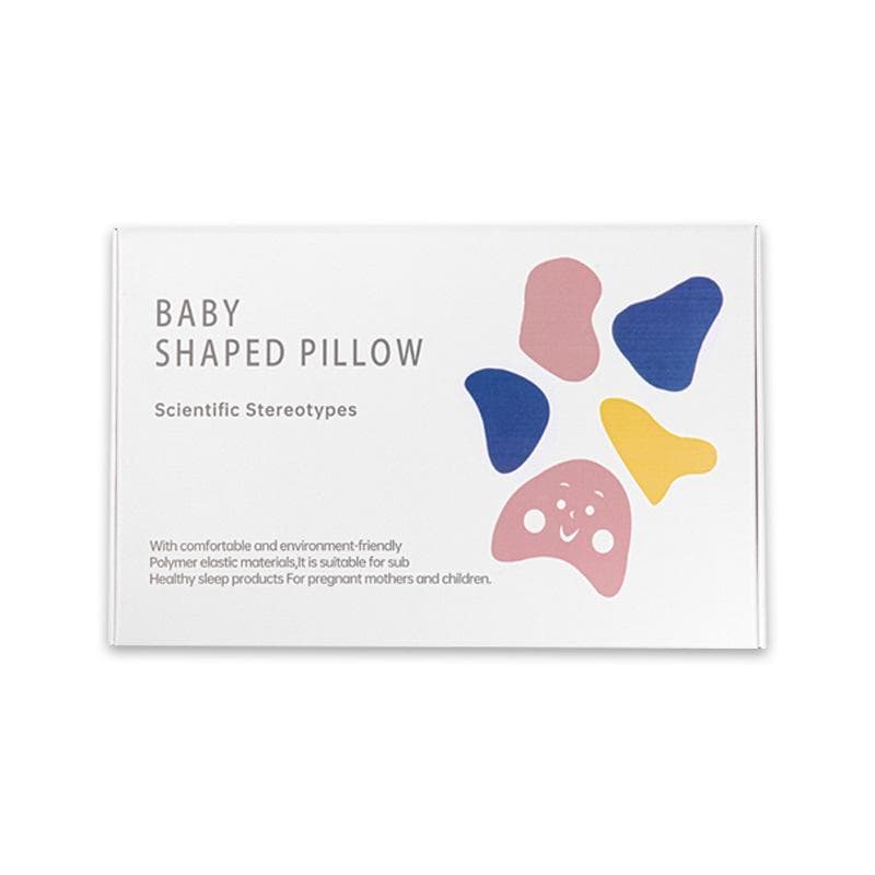 Anti-Tilt Baby Pillow: Breathable, Flat Head Correction, Newborn Gift 31x45 cm