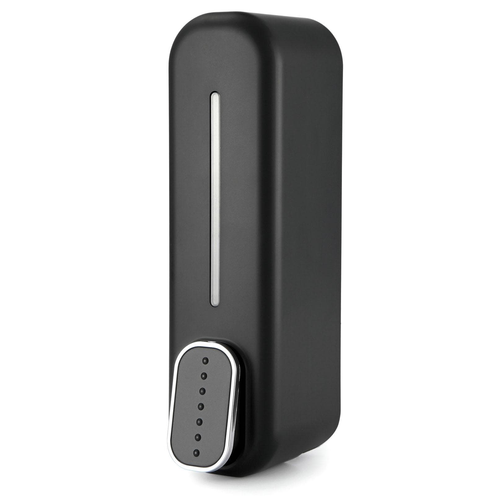 300ml Manual Soap Dispenser Press ABS Wall Mounted Shower Gel Container for Home Hotel black