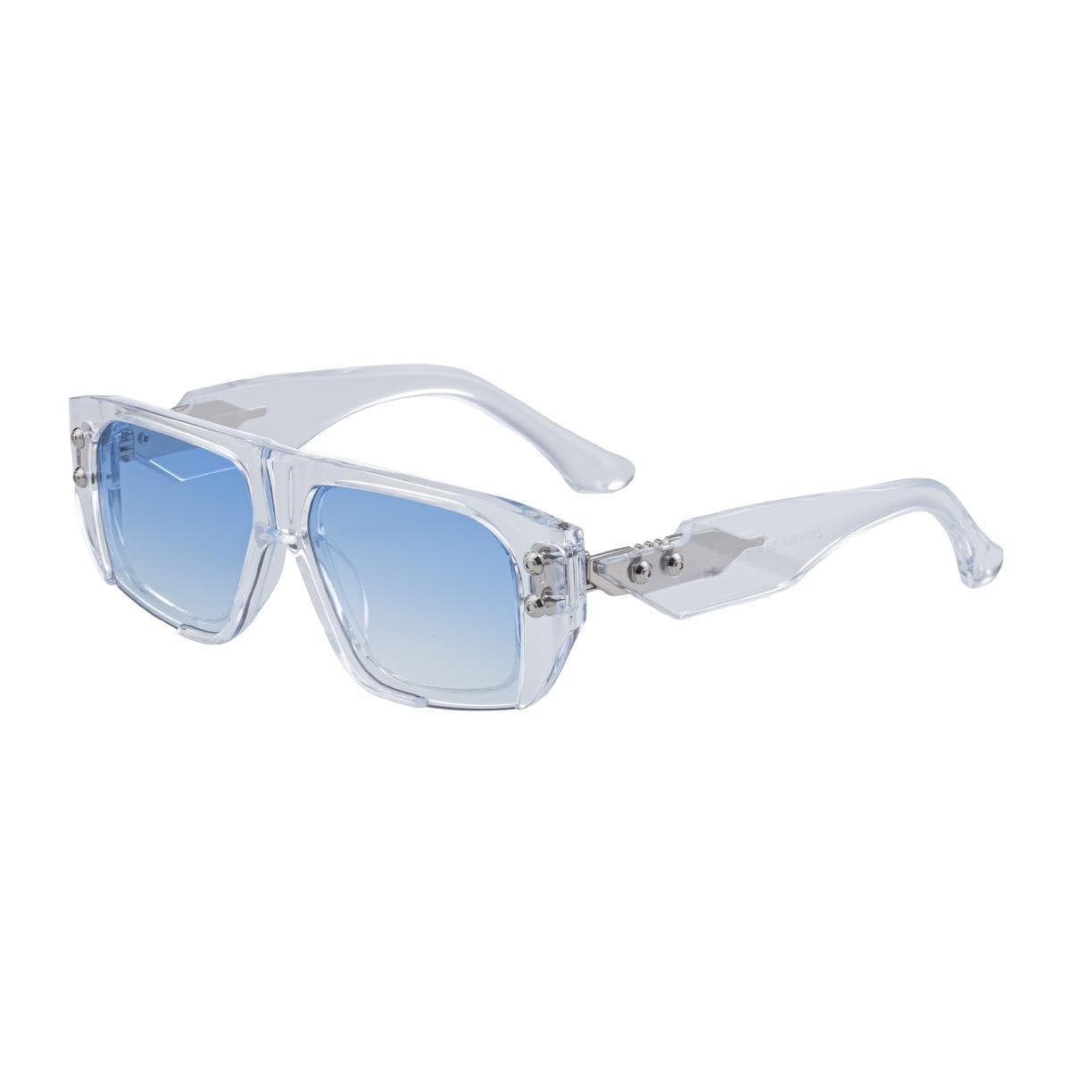 Classic Rivet Brand Designer Sunglasses Women Men Vintage Punk Big Frame Luxury Shades UV400