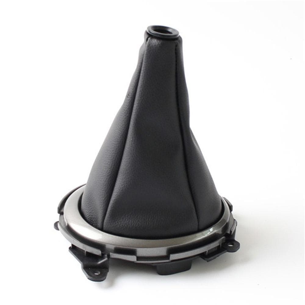 Car Shift Gear Knob Lever Gaitor Boot Pu Leather For Honda Fit 2009 2010 2011