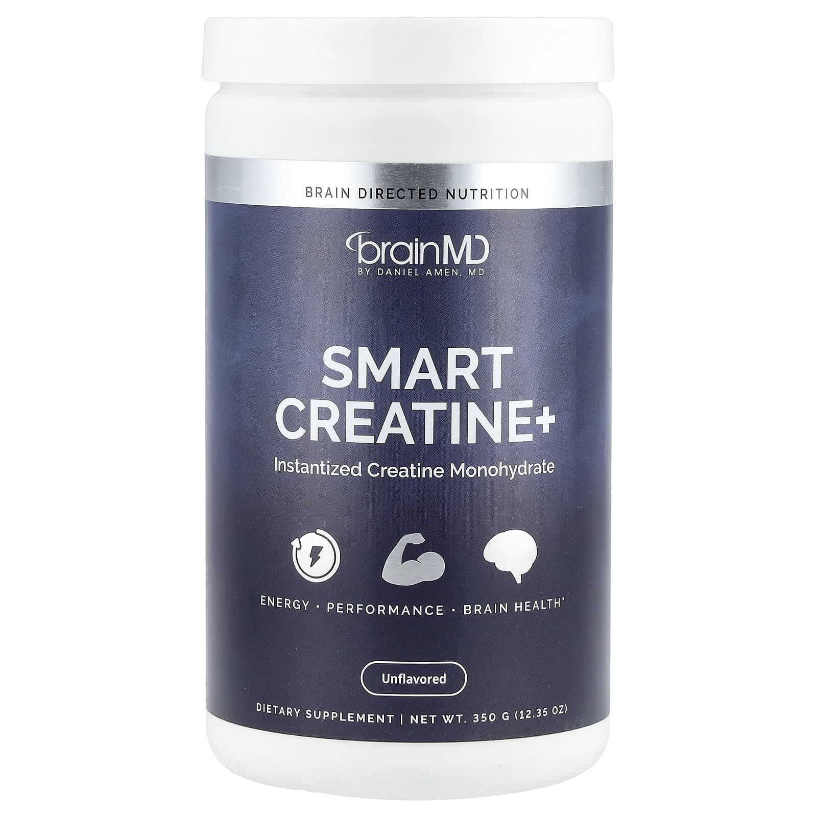 BrainMD, Smart Creatine+, Unflavored, 350 g (12.35 oz)