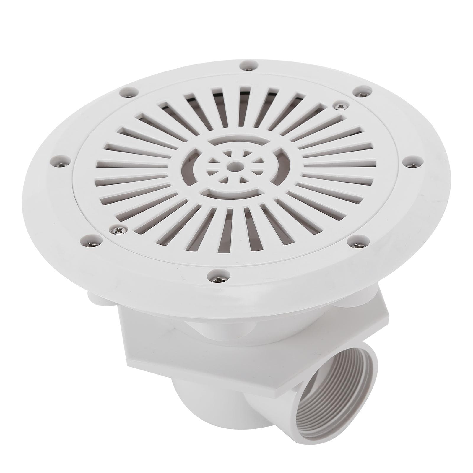 Pool Main Drain Floor Drain High Durability Cleanable Sturdy Floor Drain for Plastic Film Pools Hot