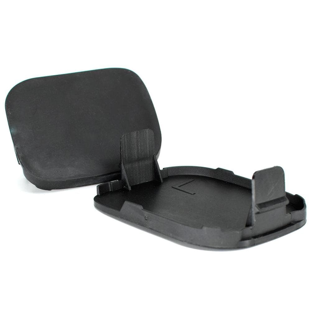 2Pcs Front Bumper Tow Eye Hook Cap Cover Black Primer For Toyota Prius 2010 2011