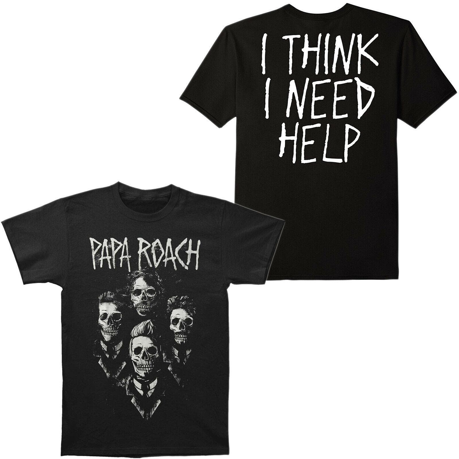 Papa Roach I Think I Need Help Portrait Slim-Fit Unisex T-Shirt M