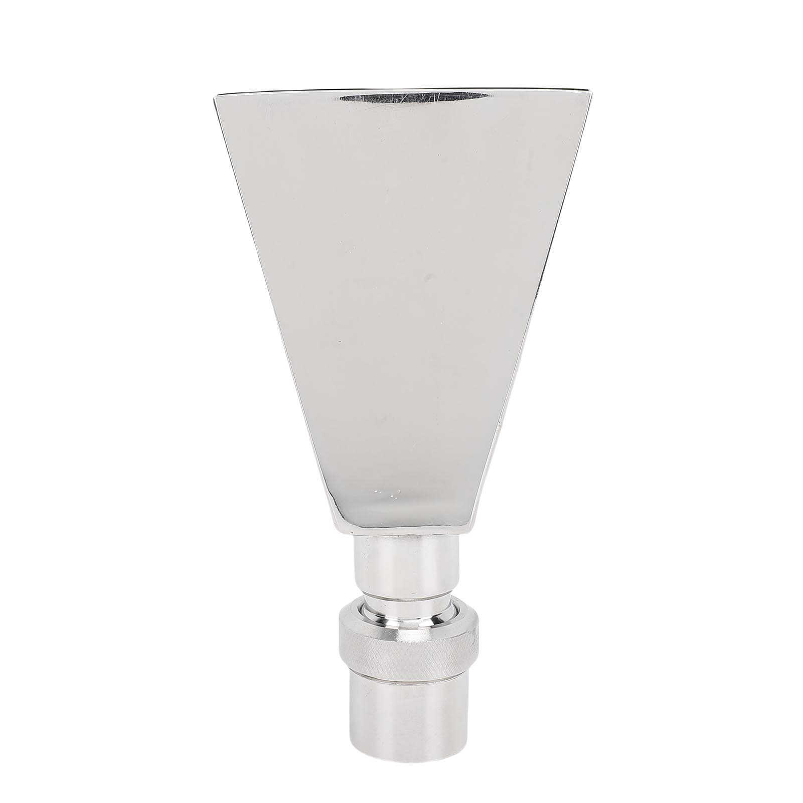 Fan Shaped Fountain Nozzle 3/4in and 1in Universal Thread Stainless Steel Fountain Pond Water
