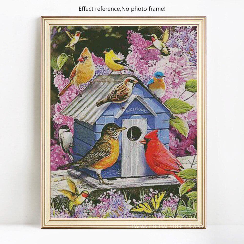 Diamond Painting Full Display Animals Pictures Of Rhinestones Diamond Embroidery Bird 5d Diamond 20X30
