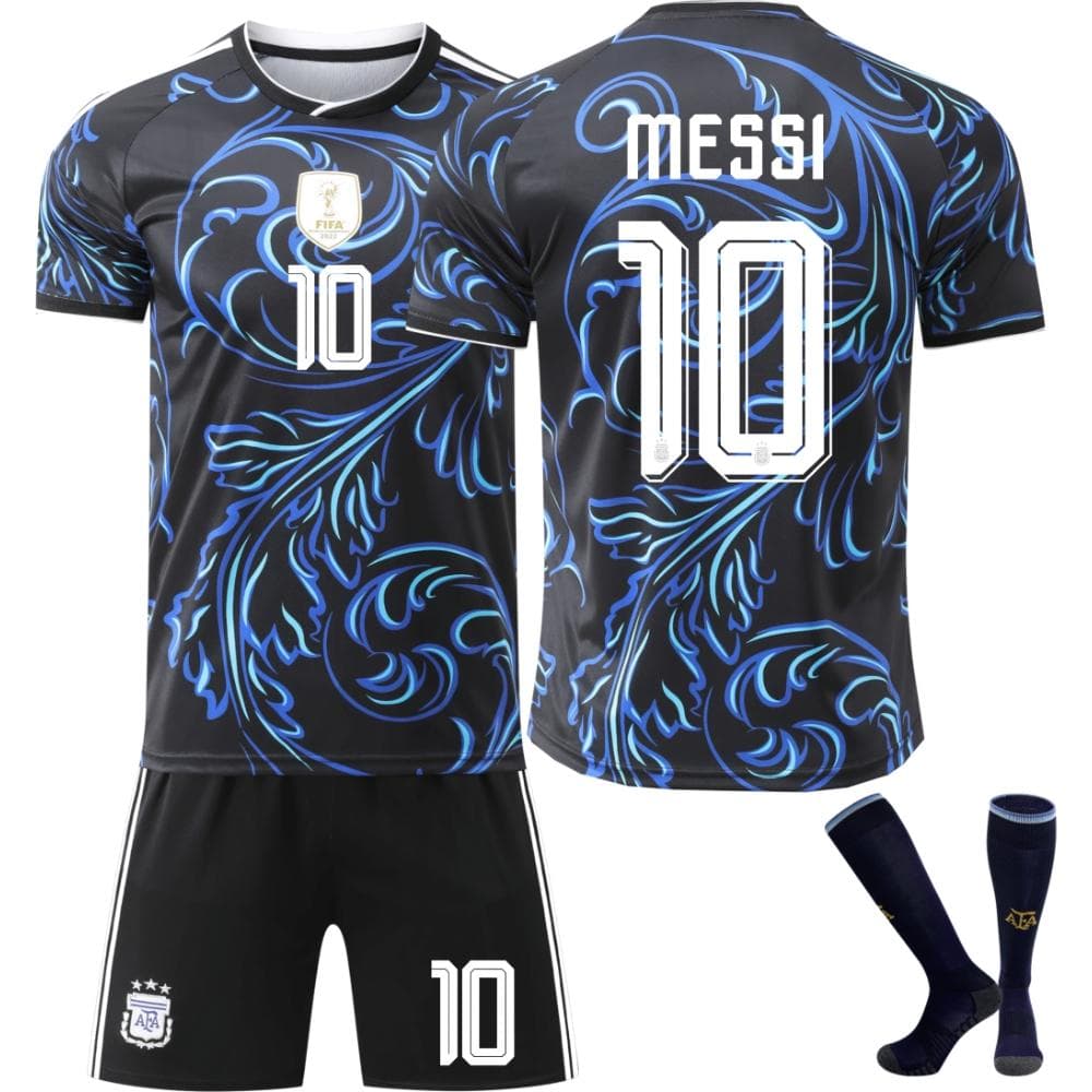 2026 FIFA World Cup Argentina Away Football Jersey for Kids and Adults MESSI #10 28