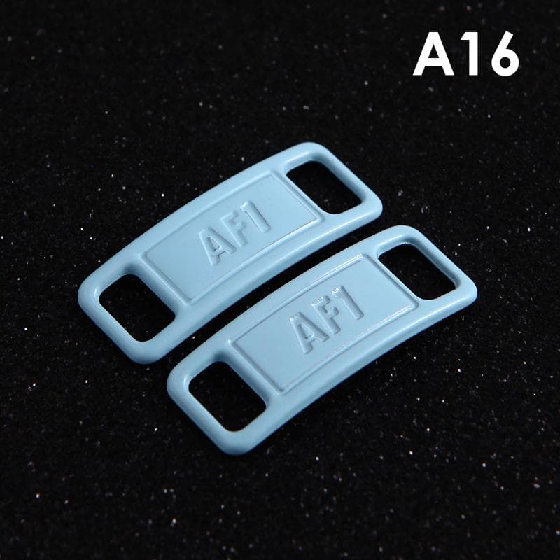 2Pcs Af1 Shoe Charms Laces Buckle Air Force One Shoes Accessories