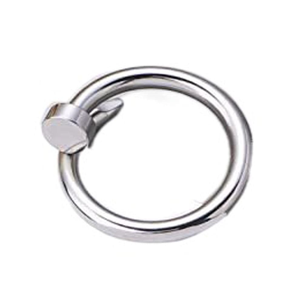 Gold Sliver Love Friendship Ring Stainless Steel Wedding Rings Elegant Twist Nail Ring  Women Girls 5 silver