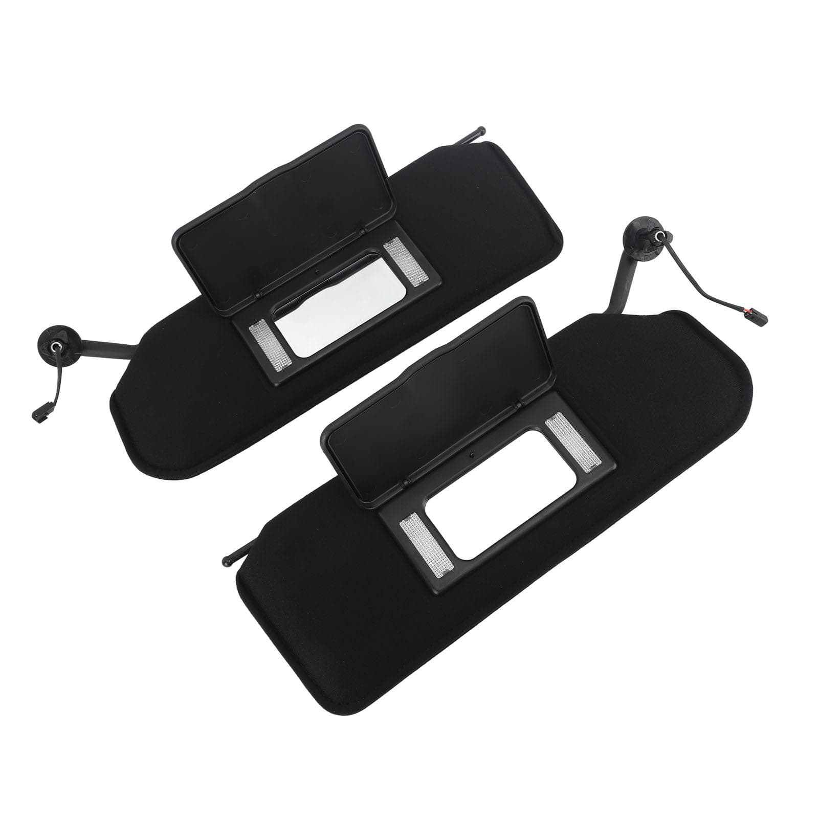 1 Pair Sun Visor with Lights and Mirrors 10442034 Left Right Replacement for Chevy Corvette C5 1997