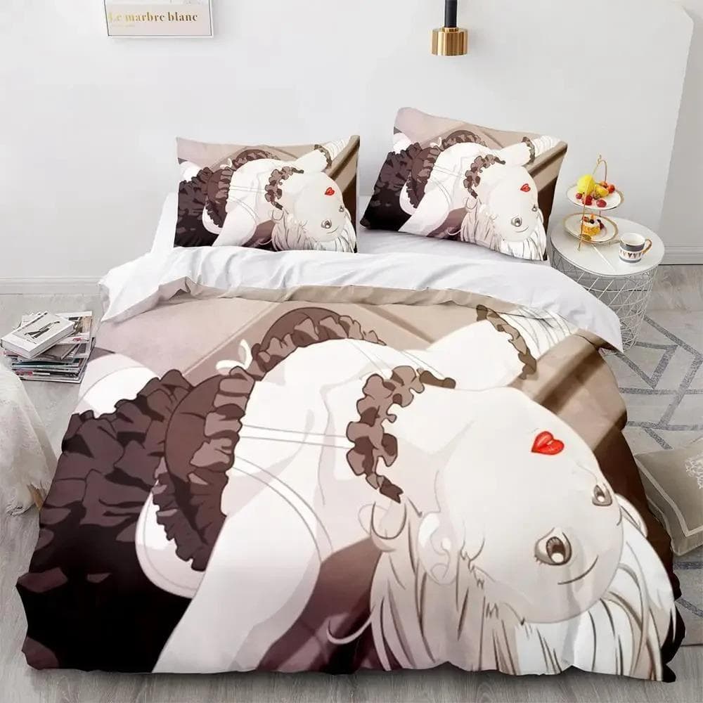 Death Note Bedding Set Single Twin Full Queen King Size Bed Set Adult Kids Bedroom Duvet cover Sets 3D Print Anime Death Note AU Single 140x210cm