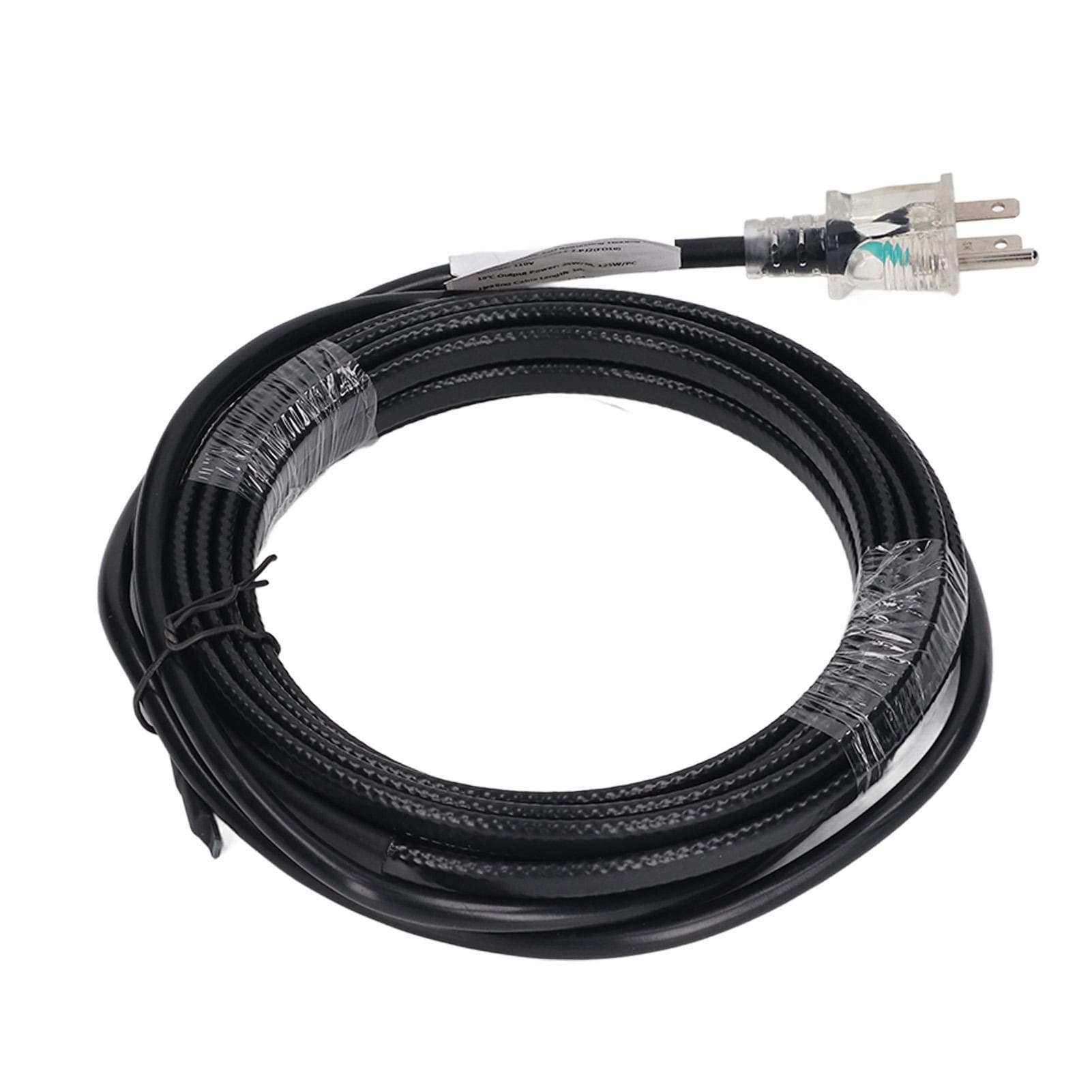 Water Pipe Heating Cable Rapid Temperature Rise IP68 Waterproof Electric Pipe Heat Tape 5 M/16.40 FT