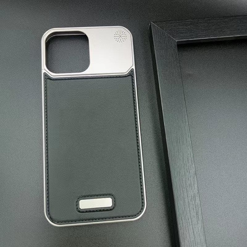 IPhone 15 Wireless Magnetic Suction 14 Metal Frameless Creative All-Inclusive Protection Case Apple 15ProMax
