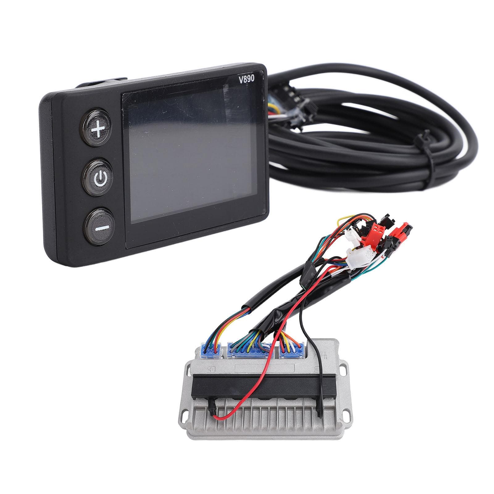 Electric Scooter Brushless Controller Kit Aluminum Alloy 36V 48V 60V 500W 28A LCD Display Control