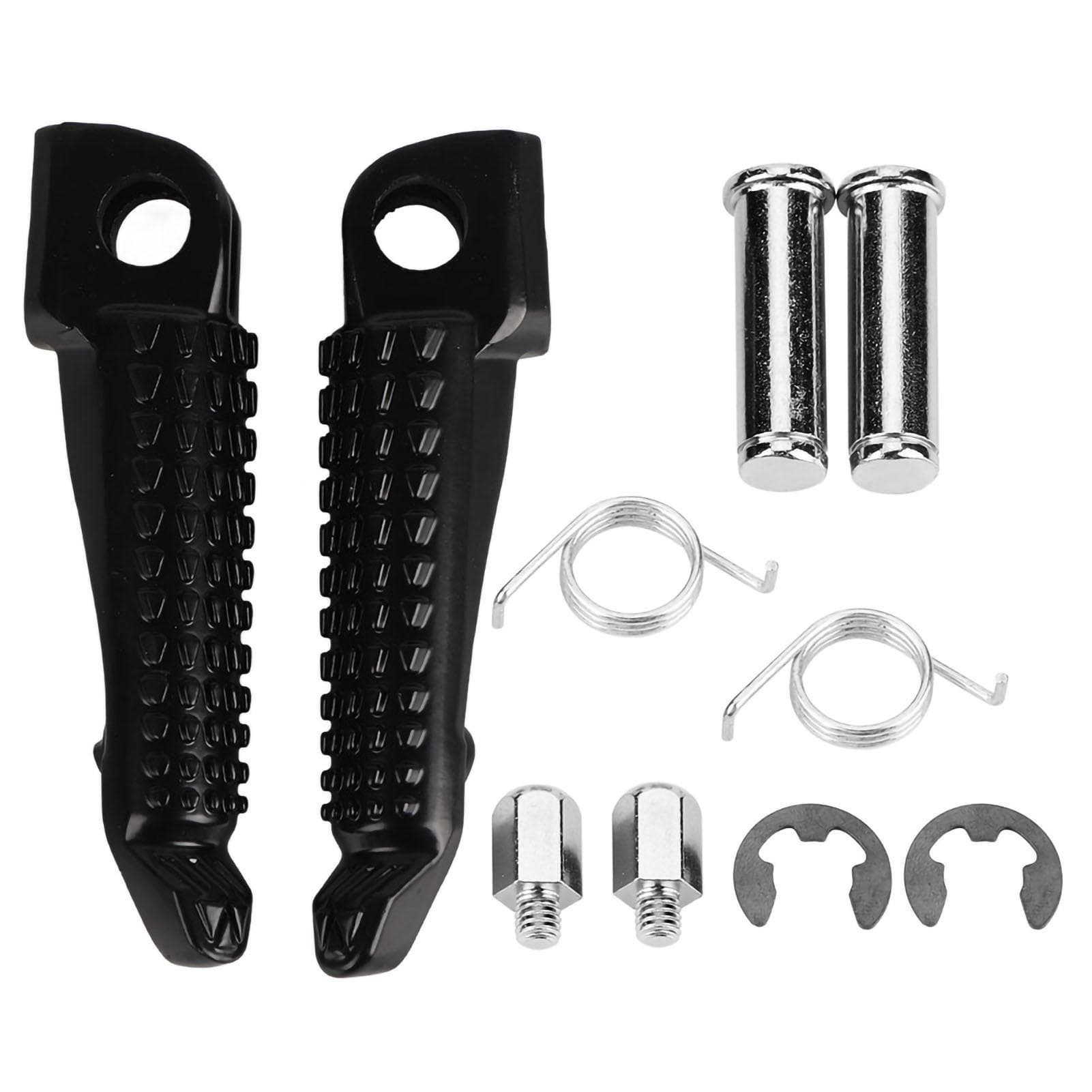 1Pair Motorcycle Front Foot Pegs Footrest for   ZX?6R ZX?7R ZX?9R ZX?10R ZX?12R Z1000