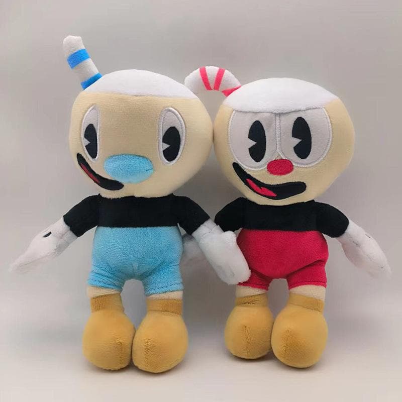 European and American New The Cuphead Show Children s Doll Cuphead Adventure Teacup King Plush Toy