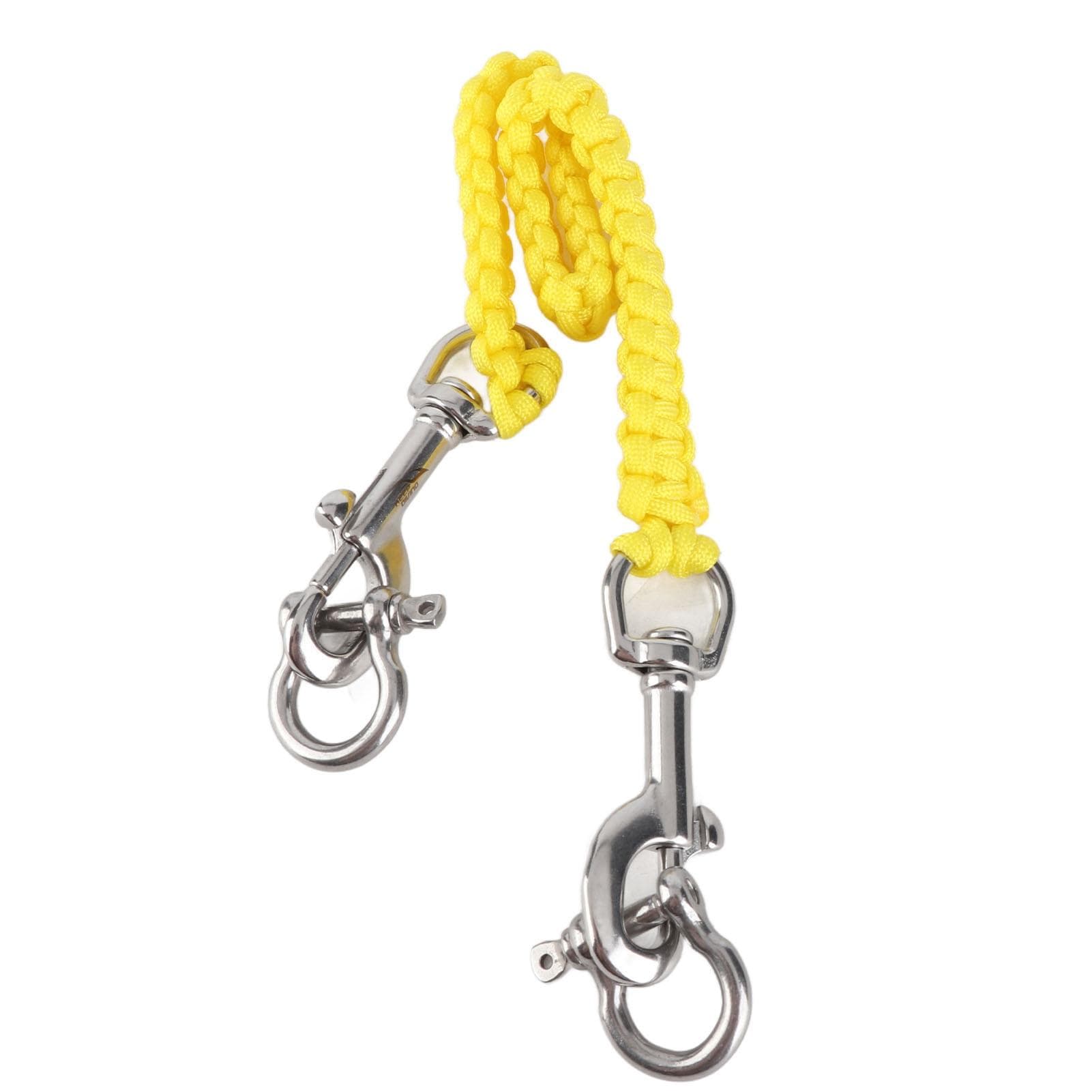 Diving Camera Tray Handle Rope Corrosion Resistance Underwater Camera Lanyard StrapOrange yellow