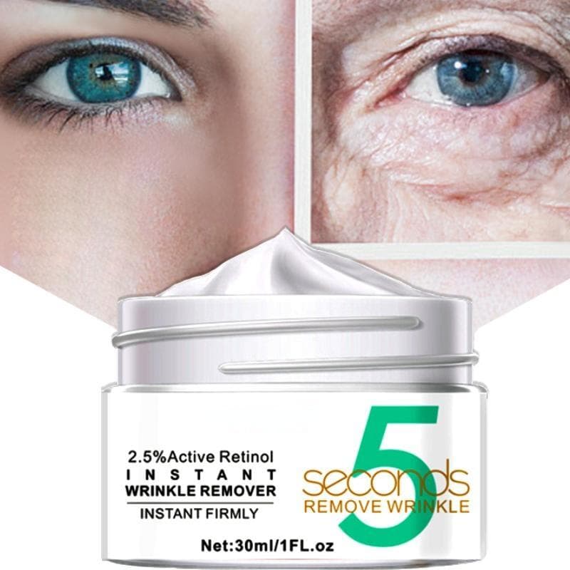 5 Seconds Wrinkle Remover Instant Anti-Aging Face Cream Skin Tightening Firming 30 g