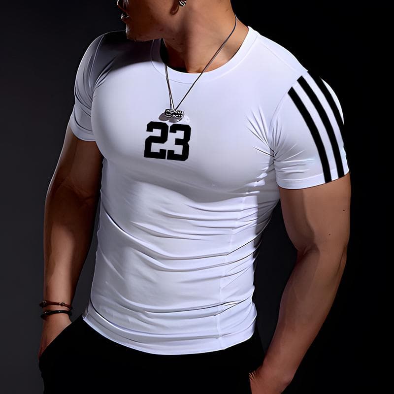 Fashion Men's Summer T-Shirt L