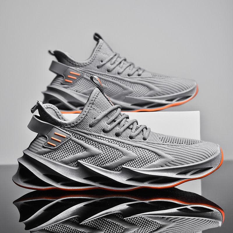 Men's Shoes New Spring Casual Sports Shoes Men's Mesh Breathable Trendy Student Running Shoes 44