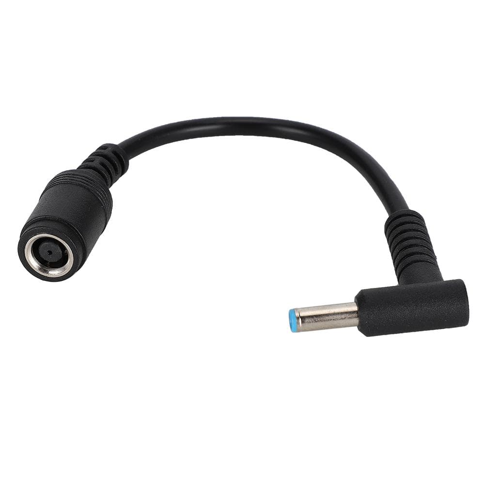 For HP Ultrabook Power Adapter 7.4 x 5.0 Female to 4.5 x 3.0 Male Bend with Pin Conversion Line