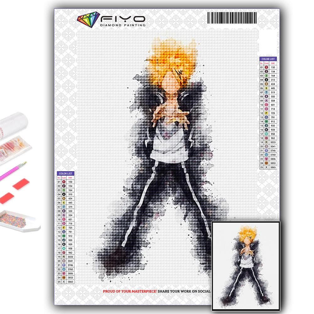 Diamond Painting Anime My Hero Academia Embroidery Cross Stitch Rhinestone Home Decor Full Square 30X40CM