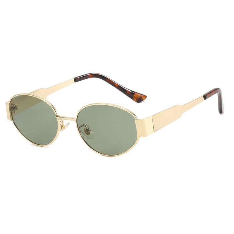 Vintage Round Sunglasses for Women Men Circular Sun Glasses Oval Eyewear Unisex Retro Shades MULTI