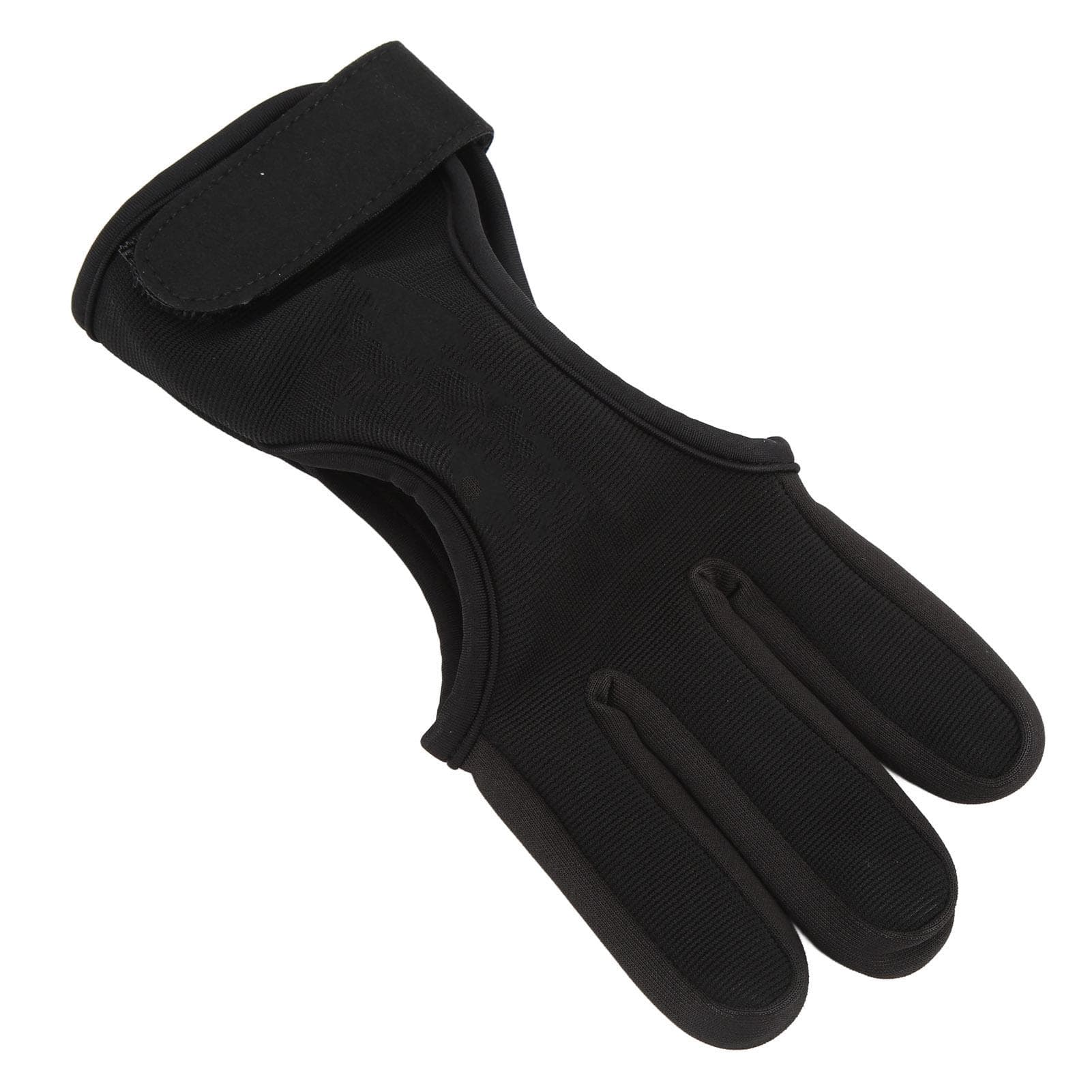 Bow Arrow Finger Guard Competition Archery 3 Fingers Glove Adjustable Traditional Hunting ToolsL
