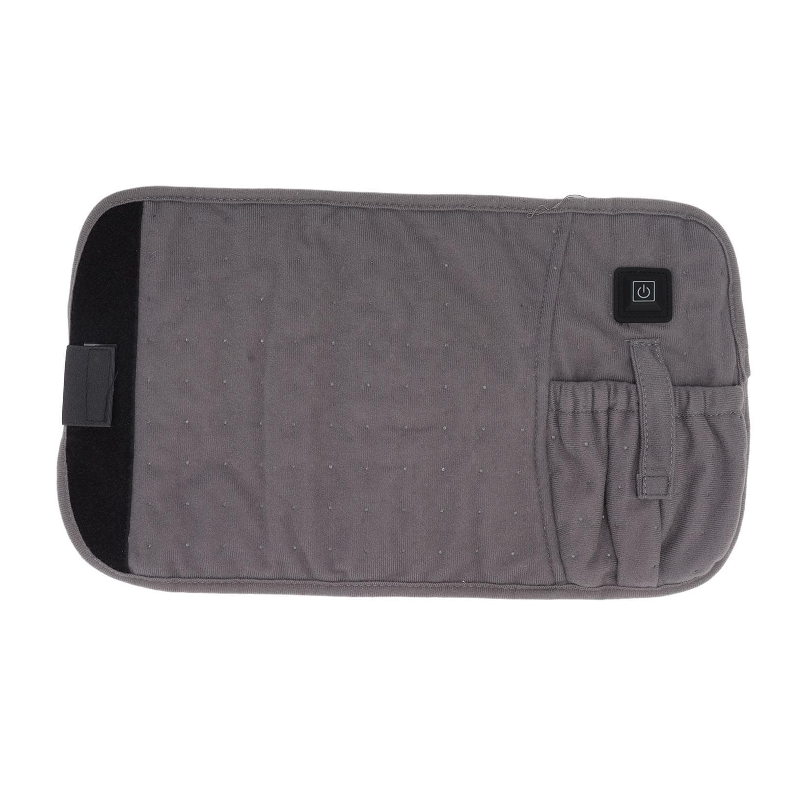 USB Electric Heating Belt Pain Relief 3 Gears Warm Heated Waist Belt with Adjustable Strap for Men