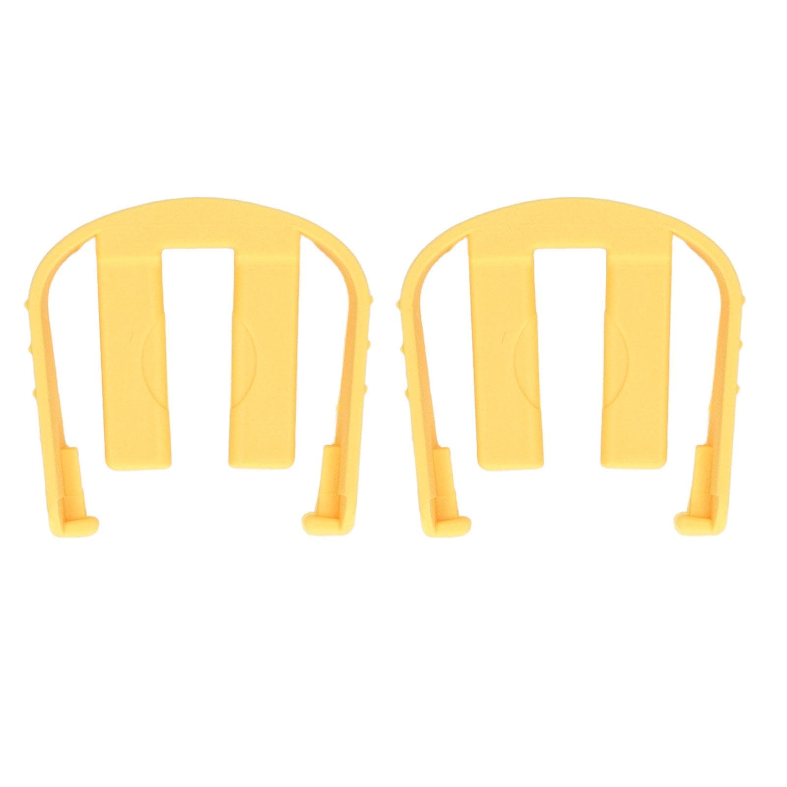 2pcs Car Wash Machine Quick Connector Buckle Car Washer C Clip Replacement Part for Karcher K2 K3 yellow