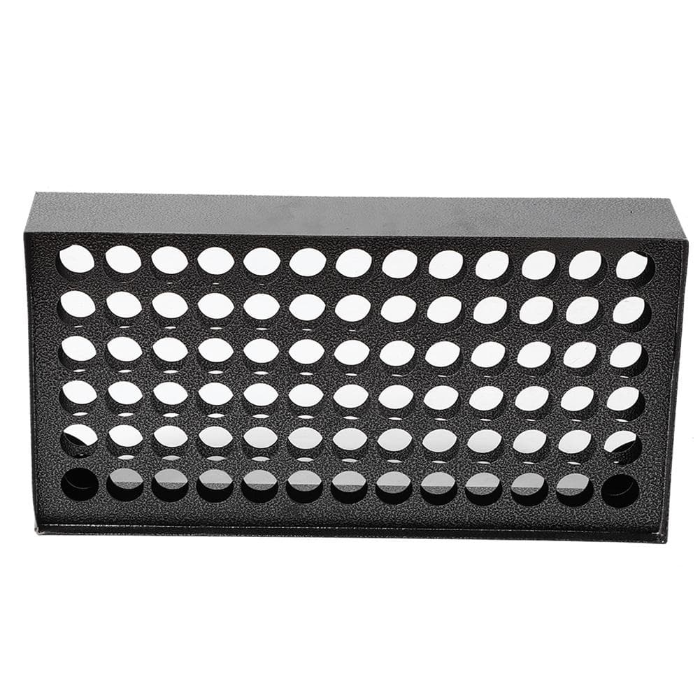 78 Holes Iron Tattoo Pigment Rack Tattoo Ink Display Holders Support Black Baking Varnish Color