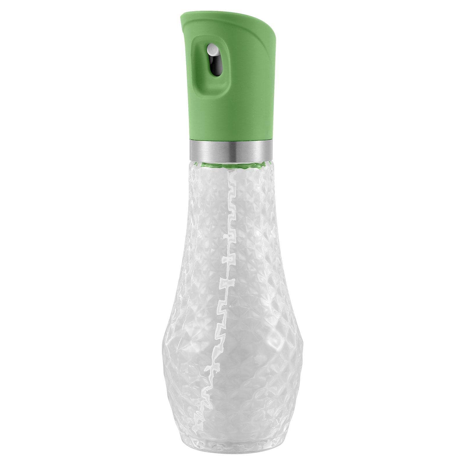 Olive Oil Spray Bottle Oil Sprayer Refillable Glass Dispenser Bottles BBQ Grill Vinegar Sauce Bottles Kitchen Gadgets green