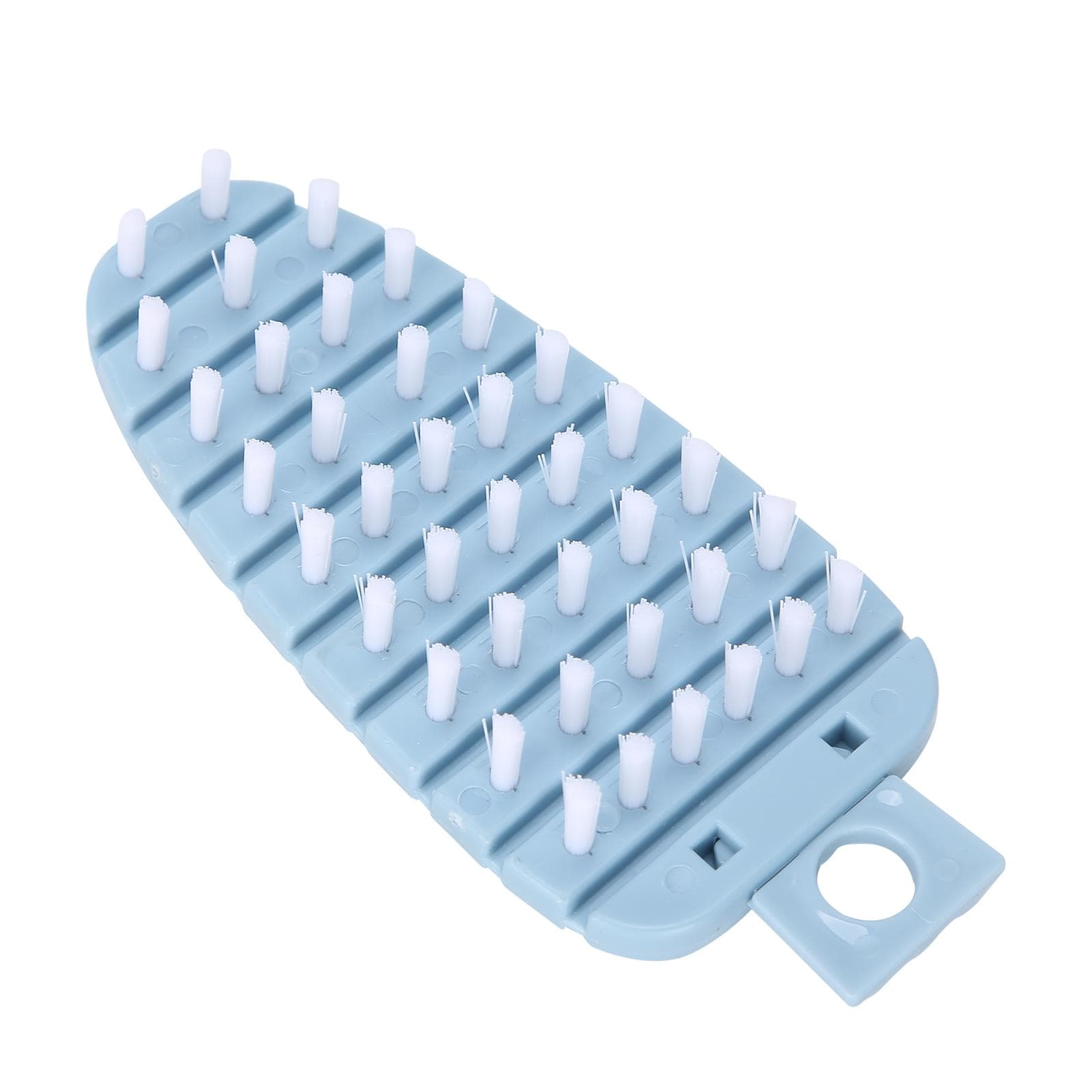 Carrot Shape Vegetable Brush Potato Scrubbing Brush Fruit Cleaner Kitchen ScrubberBlue blue