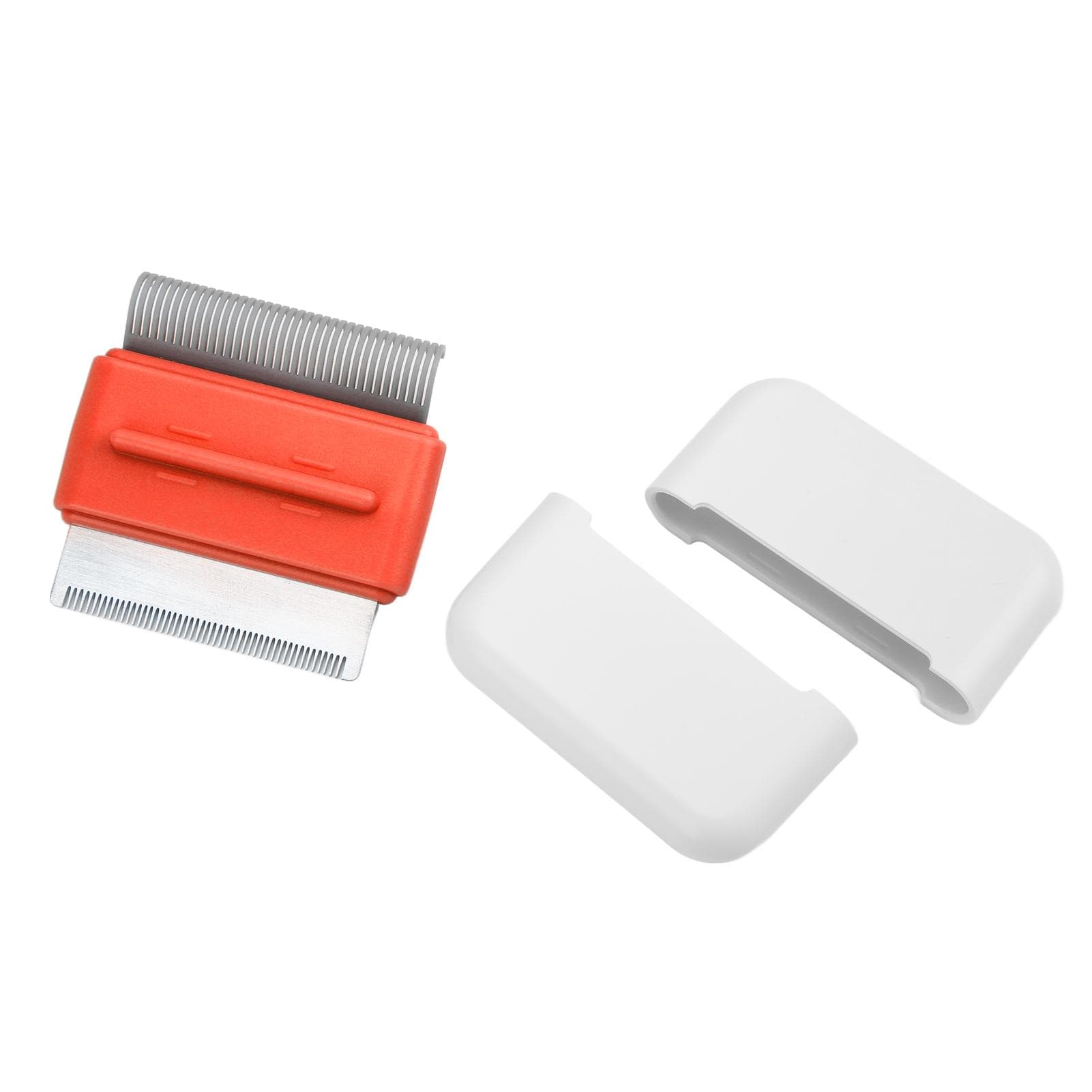 Pet Double Sided Comb Pet Grooming Comb with Quadrate Storage Box for Long and Short Hair Dogs