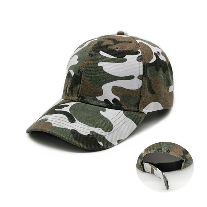 Tactical Cap Outdoor Sport Snapback Stripe Caps Camouflage Hat Simplicity Military Army Camo Hunting Cap