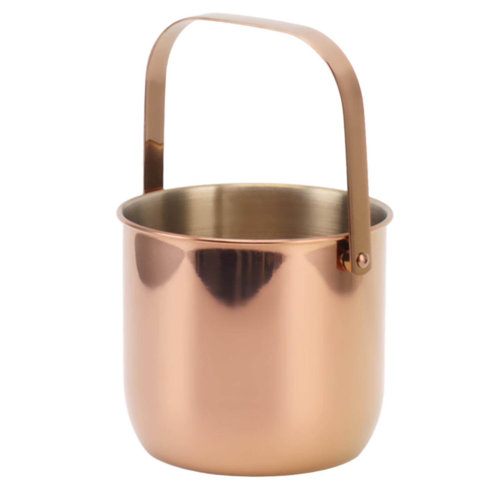 KTV Bar Commercial Thickened Ice Bucket Stainless Steel Double Insulation Ice Bucket Wine Champagne