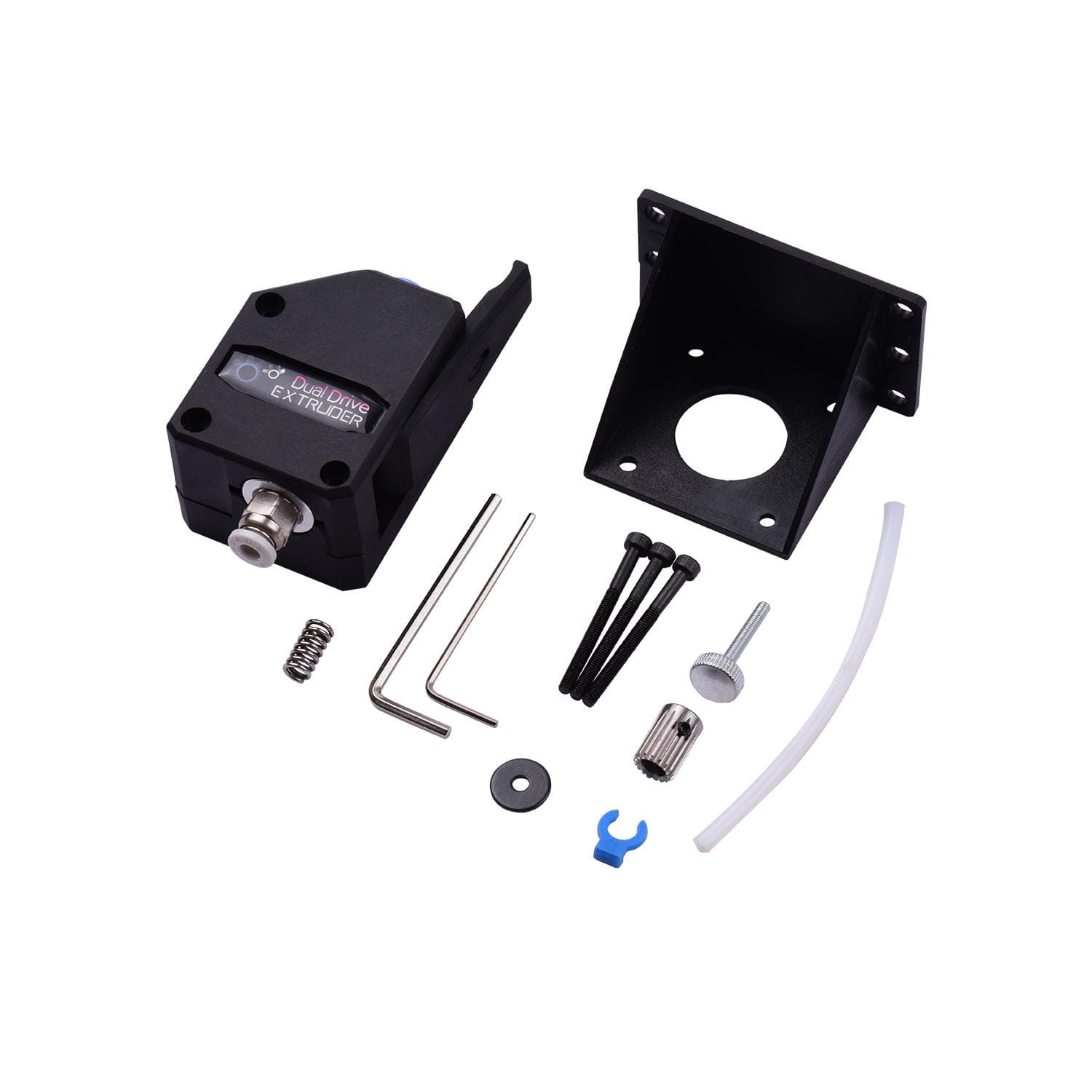 3D Printer Parts Upgraded Dual Drive BMG Extruder 1.75mm High Performance Compatible with Creality black