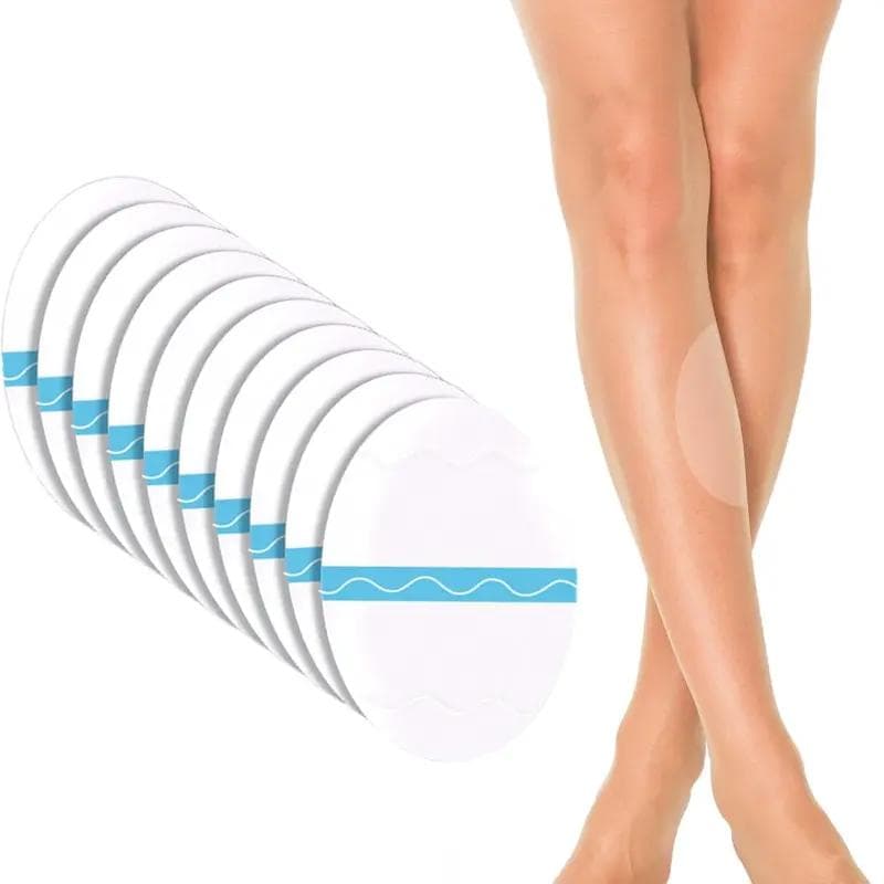10-Pack Anti-Chafing Thigh Pads - TPU & Non-Woven, Self-Adhesive, Transparent, Sweat-Absorbent for Friction Prevention 10PCS