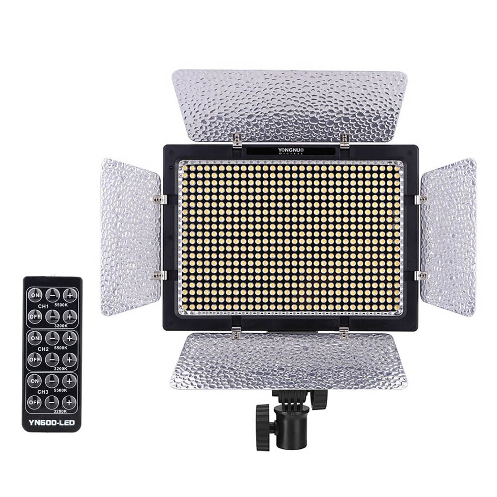 Yongnuo YN600L 600 LED Studio Video Light Lamp Color Temperature Adjustable for Canon Nikon