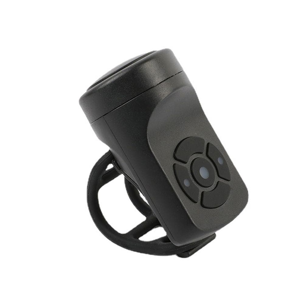 Bike Bell 120dB Loud Electric Bike Horn Rechargeable Bicycle AntiTheft Alarm Waterproof with 4 black