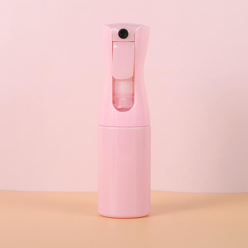 Spray Bottle For Hair, Plastic Empty Refillable Ultra Fine Continuous Water Mister Sprayer For Hairstyling 300ml pink