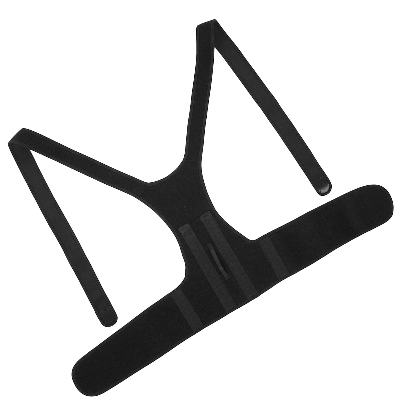 Posture Corrector Adjustable Breathable Back Straightener Brace for Women Men Hunchback Black