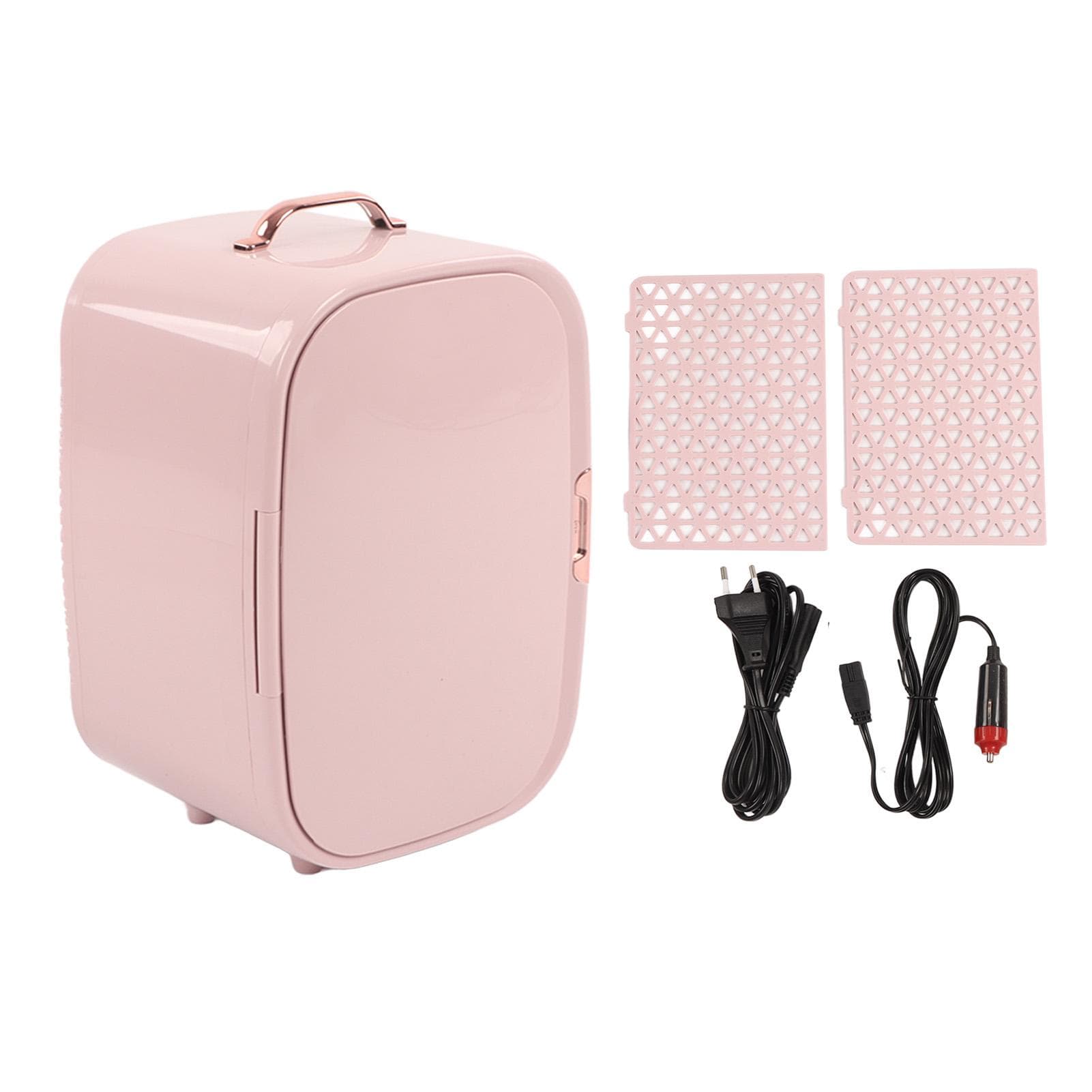 Mini Refrigerator Home Car Dual Use Makeup Fridge Portable Dormitory Office Refrigerator for Fruit