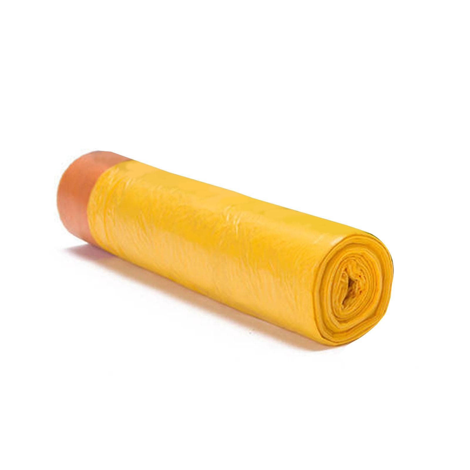 Drawstring Garbage Bags Thickened Large Capacity Trash Bags for Kitchen Bathroom Office 15pcs