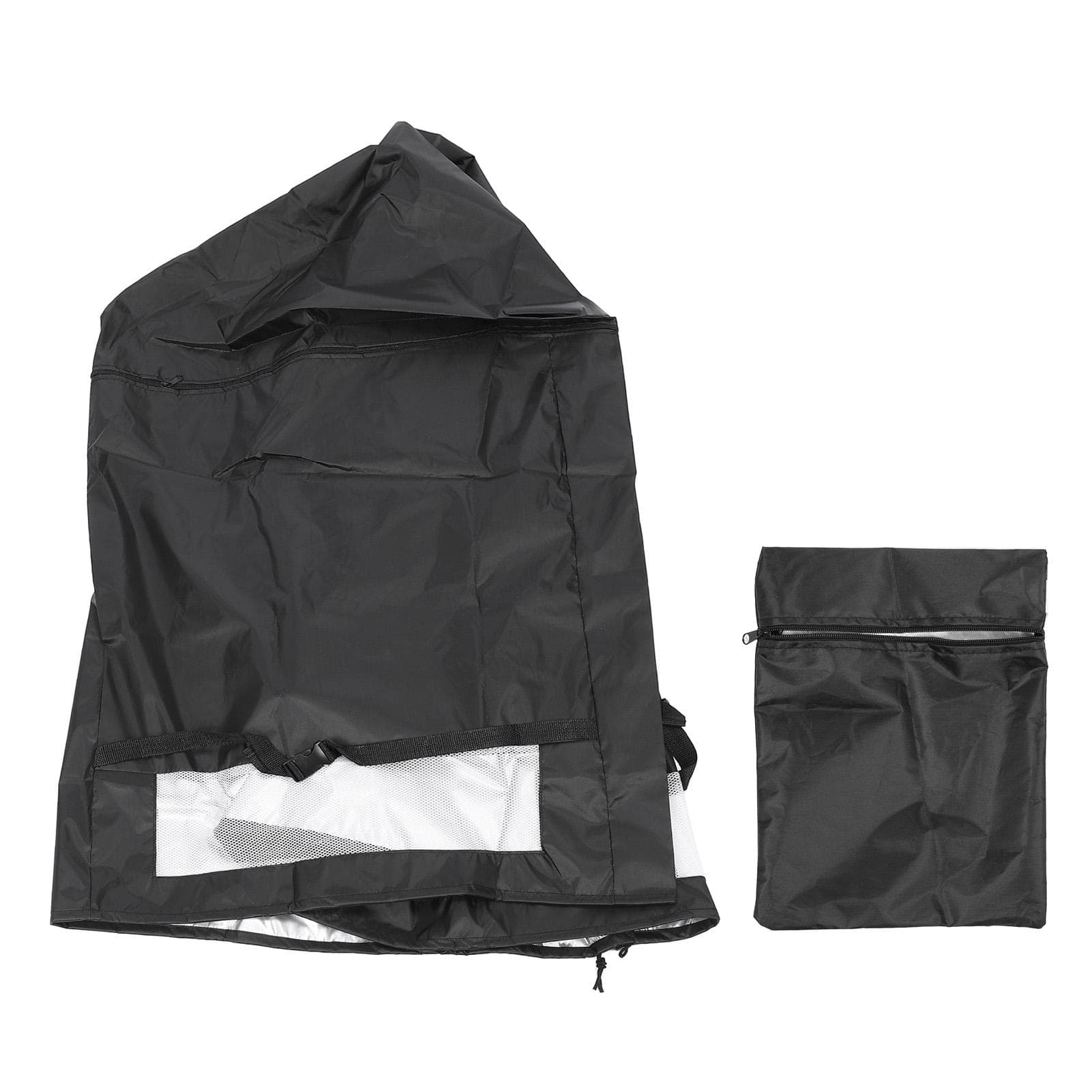 Chest Freezer Cover Oxford Protective Outdoor Indoor Refrigerator Dust Cover with Zipper Fits 5.0