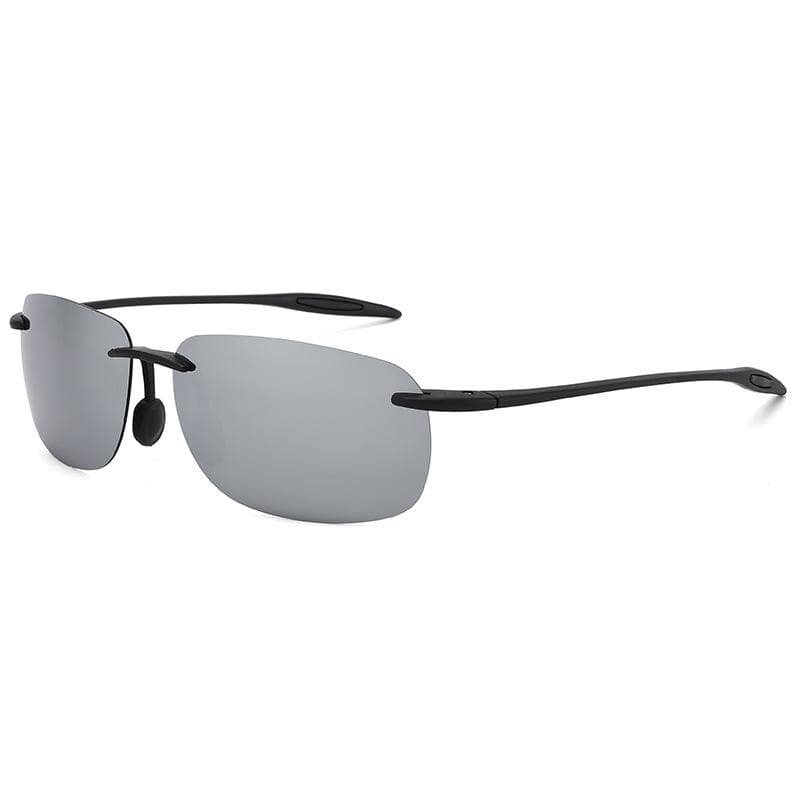 TR90 Ultra Light Sports Sunglasses Frameless Cycling Eyewear for Men Women Outdoor Mountaineering Sun Glasses 1PC