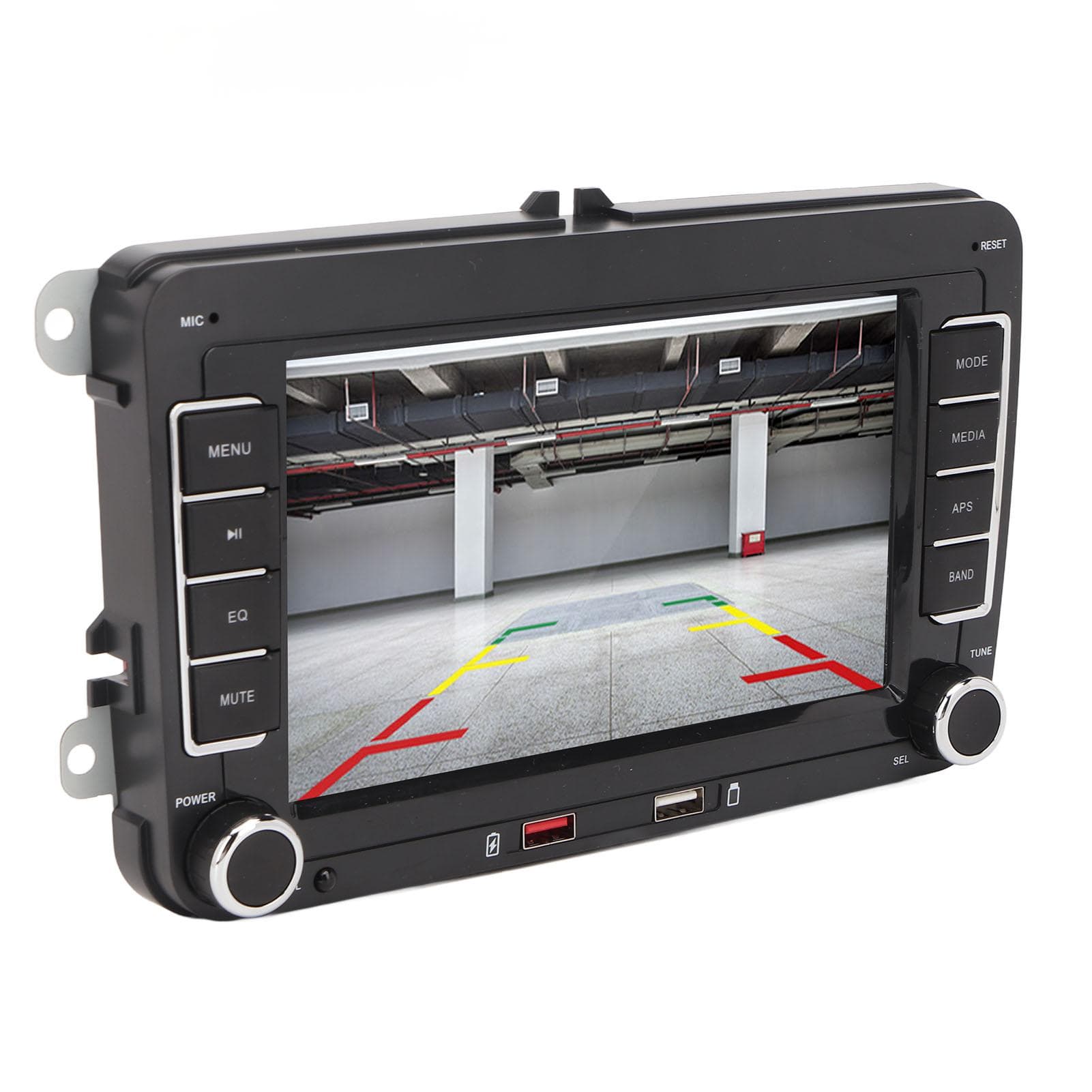 Car Stereo Radio MP5 Player 7 Inch Touch Screen Hands Free Call Steering Wheel Control Reversing