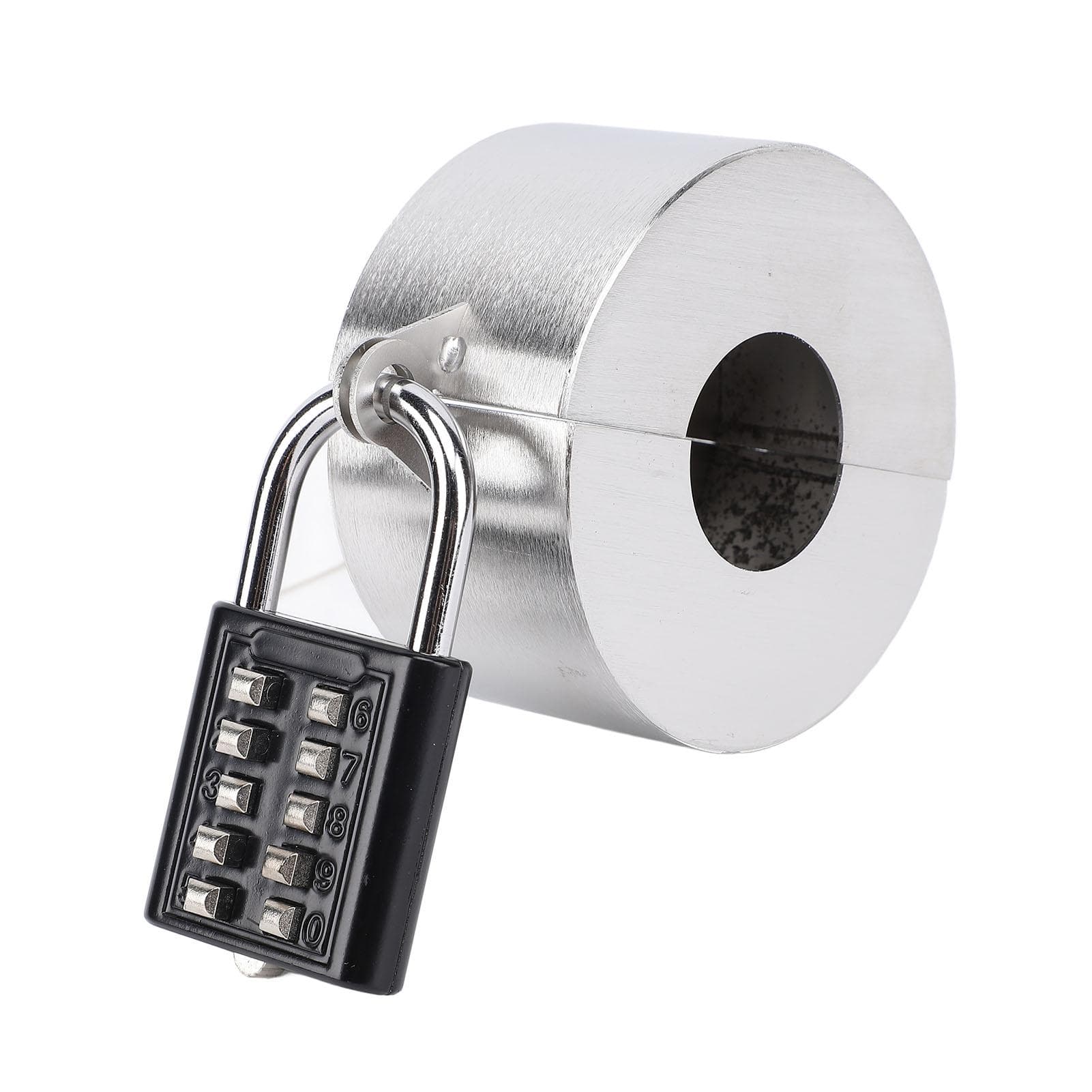 Outdoor Faucet Lock Stainless Steel Prevent Water Theft Water Spigot Lock with Combination Lock for